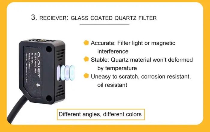 Laser Beam Laser Beam Photoelectric Switch Infrared Sensor PNP 30meter Far Distance Transmission Small  Photo Switches