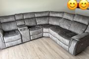 New Sand Electric Recliner Sofa