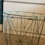Side table with storage basket Image 3