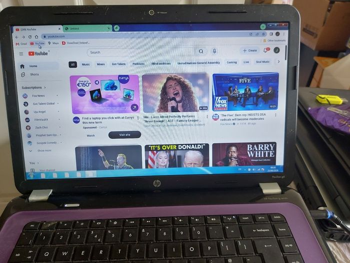 HP Pavilion g6, 15.6 inch Laptop, Intel Pentium CPU B950, 2.1GHz, 4GB Ram, 750GB HDD, Windows 7, 64 bit, Firefox, Opera, Chrome and VLC