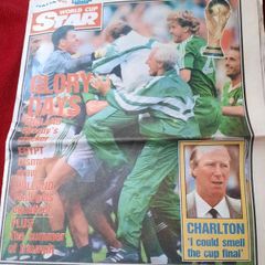 Italia 1990 - The Star 1990 - Post World Cup Supplement celebrating Ireland's achievement