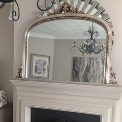 mirror ,Gold tone