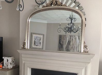 mirror ,Gold tone