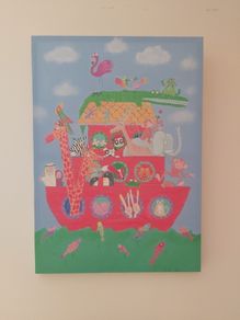 Childsroom canvas picture