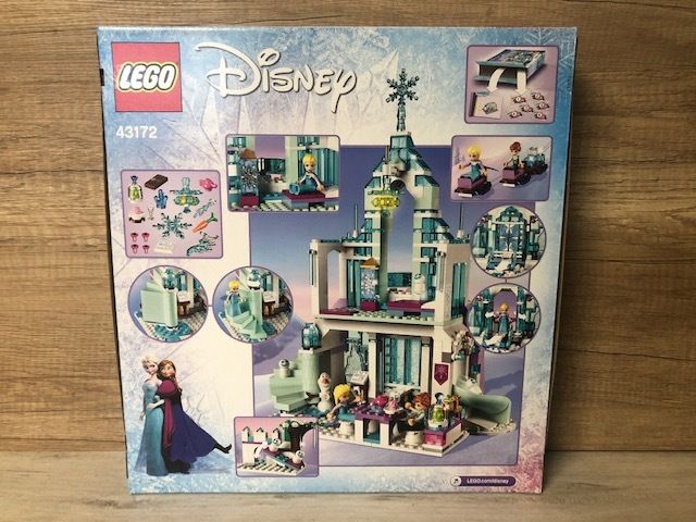 Lego Disney Frozen Elsa ice Palace 43172