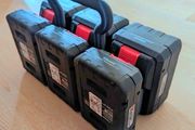 20v Parkside lidl battery holder / carrier 3d printed DeWalt Makita Bosch Milwaukee