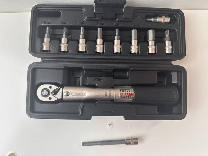 Torque wrench used once in mint condition