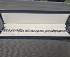 Brand New Heavy 925 Silver Bracelet