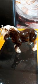 Vintage Ceramic  Shire Horse