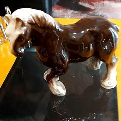Vintage Ceramic  Shire Horse