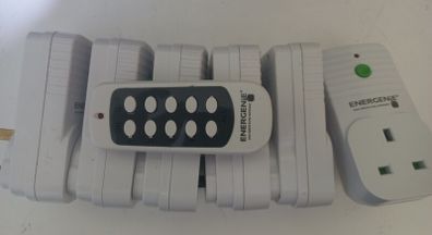 6xEnergenie Wireless Smart plug /socket with Remote Control with raspberry pi rf module