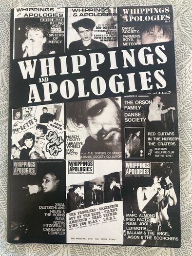 Whipping and Apologies Post Punk and Goth Fanzine Collection