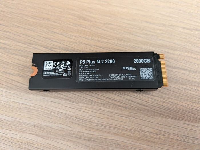 Crucial P5 Plus 2tb Gen4 Nvme Ssd