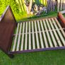 King size Wooden bed Image 3