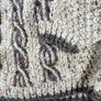 Vintage Donegal Woollen Products - 38 S - Chunky Shawl-Collar Wrap Neck Jumper Image 7