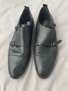 Italian    leather  Men's shoes