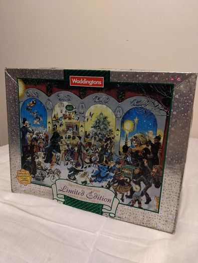 Waddingtons Limited Edition super deluxe Collectible 1000 pc Double Sided Jigsaw Puzzle