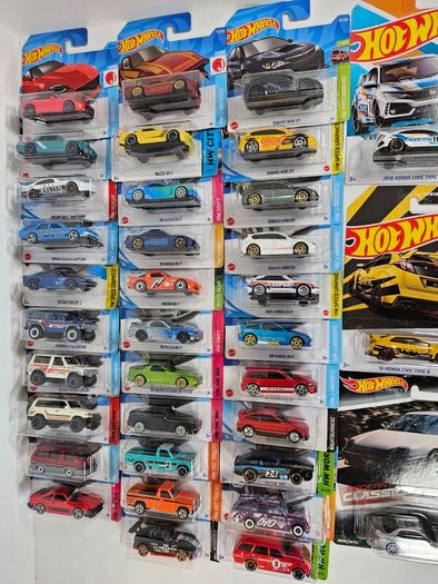 Japanese Hot Wheels Cars Mazda Nissan Toyota Subaru Honda Datsun JDM Japan