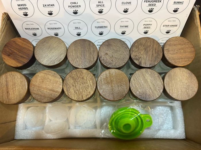 spice jars