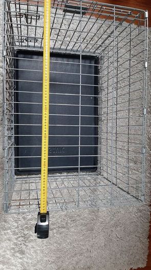 dog cage, dog plastic bed
