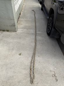 9mm galvanized mooring riser chain