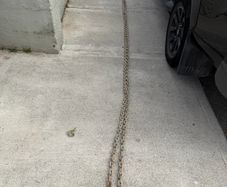 9mm galvanized mooring riser chain