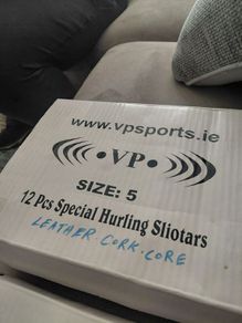 GAA Sliotars leather with cork core