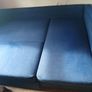 Blue Corner Couch, sleeping function Image 3