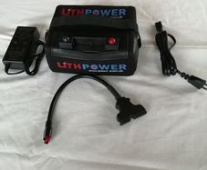 Lithium Golf trolley batteries