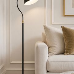 Matt Black Floor Lamp