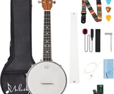 Banjolele 4 String Banjo Ukulele Concert Size 23 Inch