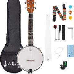 Banjolele 4 String Banjo Ukulele Concert Size 23 Inch