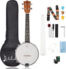 Banjolele 4 String Banjo Ukulele Concert Size 23 Inch