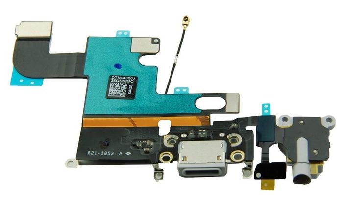 Charging Port Dock Headphone Jack Flex Cable For iPhone 6S WHITE-#130838
