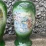 Antique Silver Mounted Posy Bud Vases Image 3