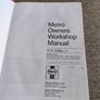 Haynes Austin Metro MG and Vanden Plas owners workshop manual hardback FREE STANDARD POSTAGE INCLUDED Image 3