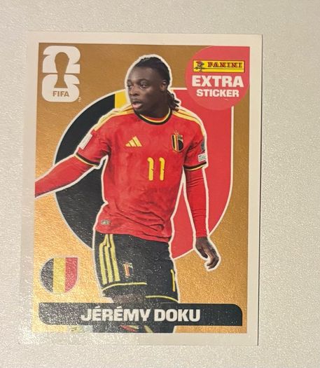 Panini Fifa World Cup 2026 Gold Ronaldo & Bronze Doku extra stickers