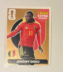 Bronze Doku Extra Sticker, Panini World Cup Stickers