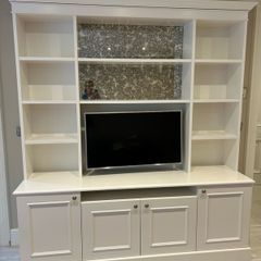 TV Cabinet with shelving and cupboards