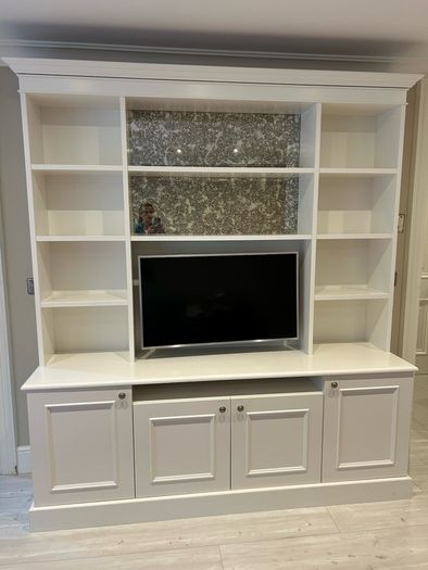 TV Cabinet with shelving and cupboards