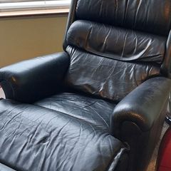2 seater leather sofa and recliner