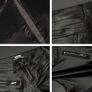 Biker trousers with zips size S-M Image 5