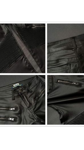 Biker trousers with zips size S-M