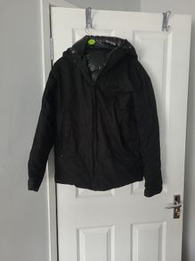 Black Zara coat