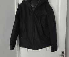 Black Zara coat