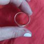Huge vintage shield ring sterling silver Image 4
