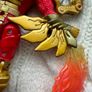 2005 Power Rangers Mystic Force Red Power Ranger To Fury Dragon Bandai a bit too loose No Dragon head Used Please look at the pictures Image 10