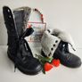 Triumph Aimilita Dr Martens fur fleece lined FL black mid calf boots UK5 EU38 Image 9