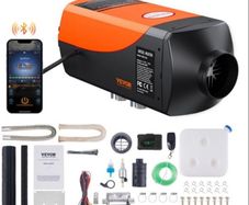 Bluetooth App Control Diesel Air Heater, 12V 5-8KW Diesel Heater with Automatic Altitude Adjustment, Remote Control and LCD, Diesel Parking Heater for RV Trailer Camper Van Boat