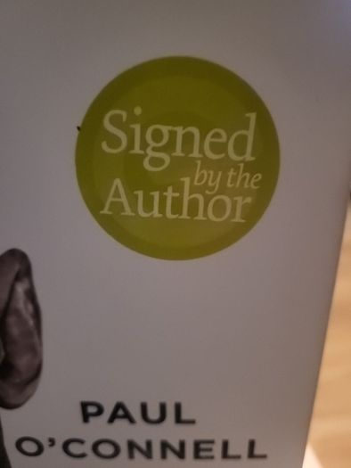 Paul O'Oconnell The Battle signed edition book